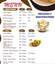 Anand Chaat Corner menu 1