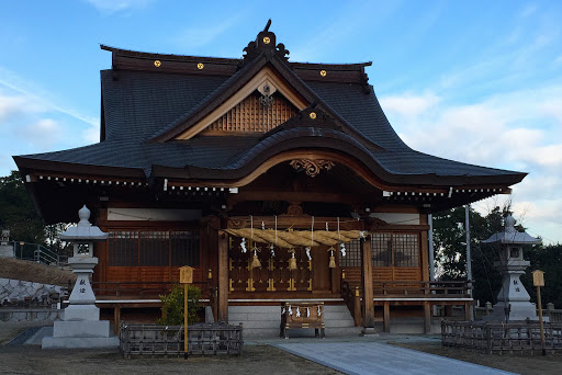 鳩八幡神社 拝殿