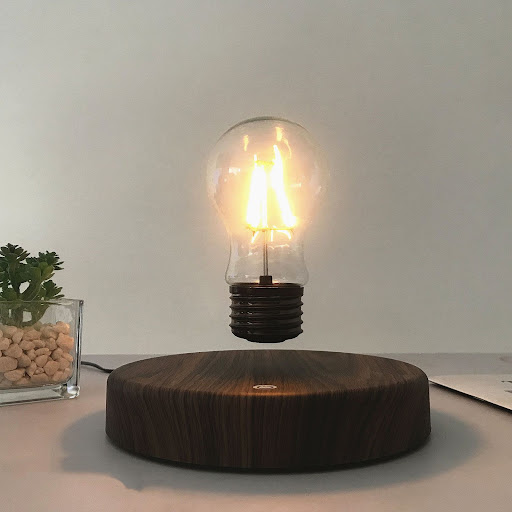 Title 5, Magnetic Levitation Bulb Night Light Desktop De...