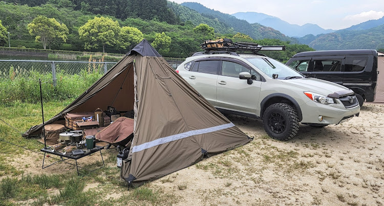 XVのキャンプ・しごおわキャンプ・良きティピ・YOKA村はよ！に関するカスタム事例の投稿画像2枚目