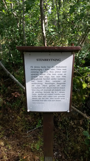 Stenbrytning