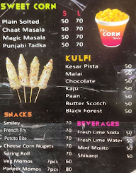 Mr. Corn Wala menu 1