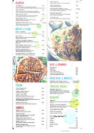 Boho menu 2