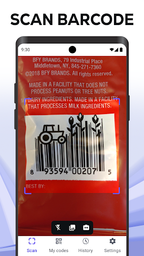 Screenshot QR Code & Barcode Scanner