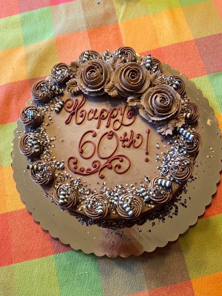 Delicious chocolate cake from the Happy Mixer