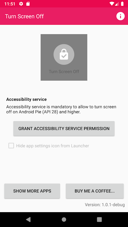 Turn Screen OFF - 1.0.2 - (Android)