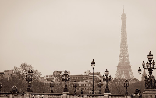 Paris Skyline Shrouded in Mist Captivates screenshot 2