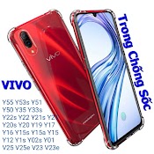 Ốp Lưng Dẻo Trong Chống Sốc Vivo Y55 Y53S Y51 Y50 Y35 Y33 Y30 Y22 Y21 Y20 Y19 Y17 Y16 Y15 Y1S Y02S Y01, V23E V23 S1 Pro