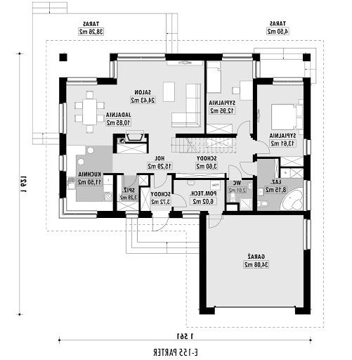 E-155 - Rzut parteru