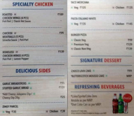 Domino's Pizza menu 3