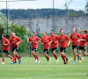 📷 Belgian Red Flames druppelen binnen in Tubeke voor belangrijke interlands