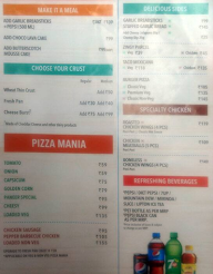 Domino's Pizza menu 2