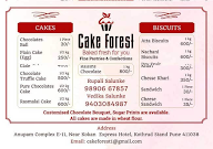 Cake Forest menu 2