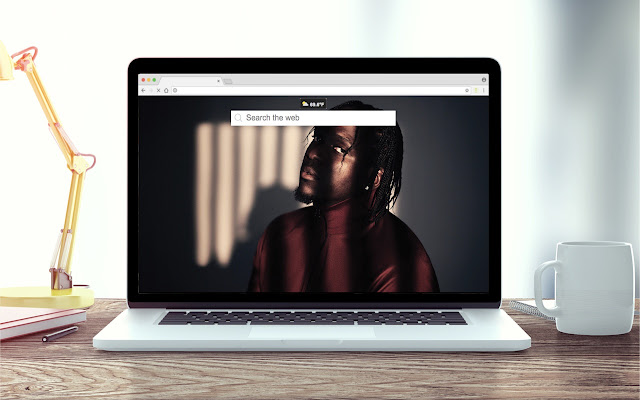 Pusha T New Tab Theme