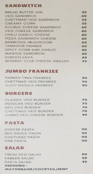 Hot Sandwich menu 2