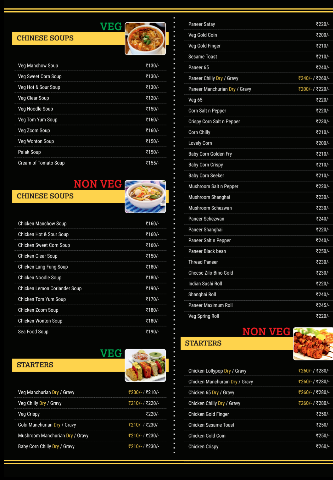K10 Multi Cuisine Restaurant menu 