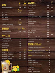 The Beer Cafe menu 3