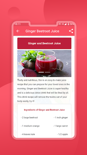Fruit Juice and Vegetable Juice Recipes