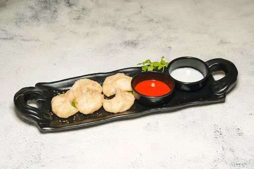 Aloo Maida Steamed Momos [8 Pieces]