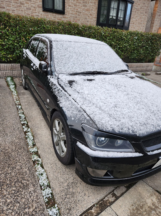 アルテッツァの雪・来週も寒いんかい・寒波何時まで続くに関するカスタム事例の投稿画像1枚目