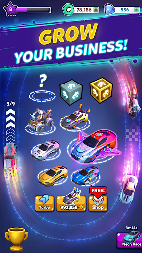 Screenshot Merge Cyber Car: Highway Racer