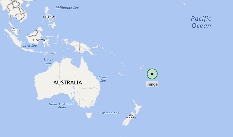 Where is Tonga? | Where is Tonga Located in the Map