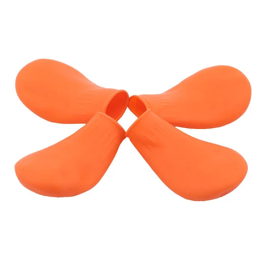 4Pcs/Set Waterproof Dog Shoes For Chihuahua Balloon Type Rubber Rain Boots Portable Dog Outdoor Footwear Socks Accessori