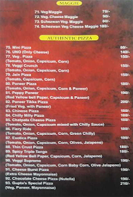 Gupta Bhel Puri House menu 2