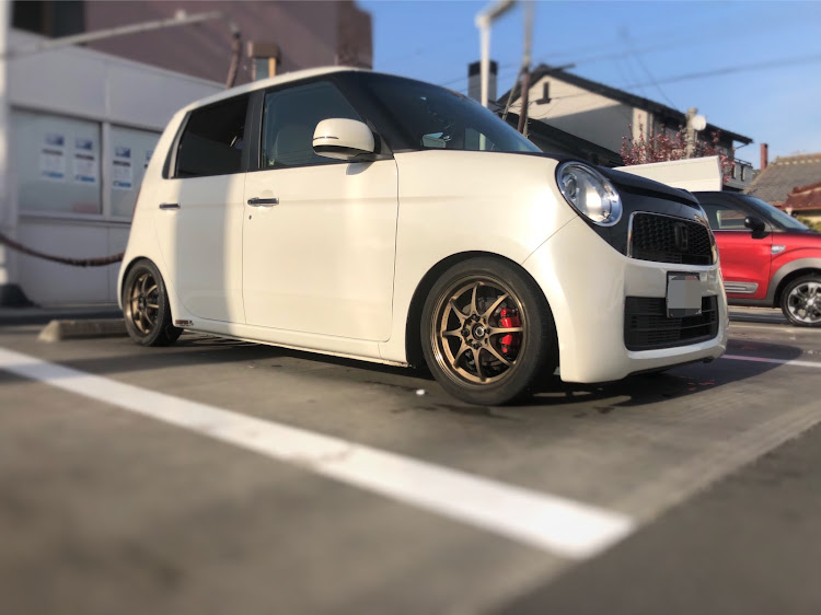 N-ONEのDIY・洗車・車高調整・マフラー交換に関するカスタム事例の投稿画像1枚目