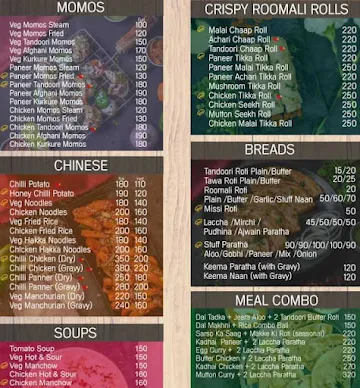 Potli menu 