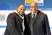 Kuben Moodley with former president Jacob Zuma. File photo.