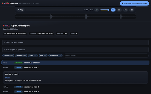OpenJam screenshot 2