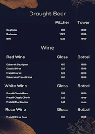 24 Carat Lounge & Bar menu 1