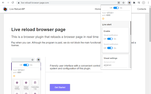 Live Reload Browser Page (Pro)