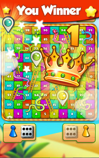 Screenshot Snakes and Ladders