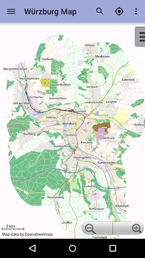 Würzburg Offline City Map