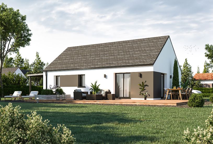  Vente Terrain + Maison - Terrain : 441m² - Maison : 77m² à Saint-Armel (35230) 