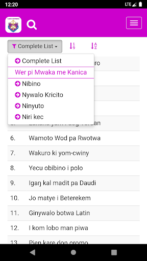Luo Hymns for Church of Uganda