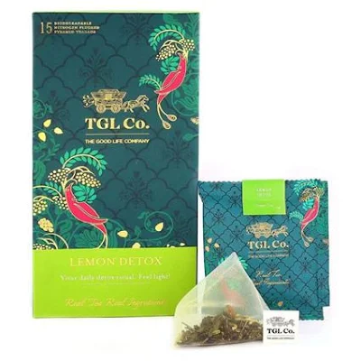 TGL Co. Lemon Detox Retail Teabag Box Gm