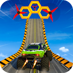 Cover Image of ดาวน์โหลด Monster Truck Mega Ramp Stunts Extreme Stunt Games 1.1 APK