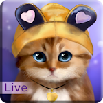 Toffee Cute Kitty Live Wallpaper Apk