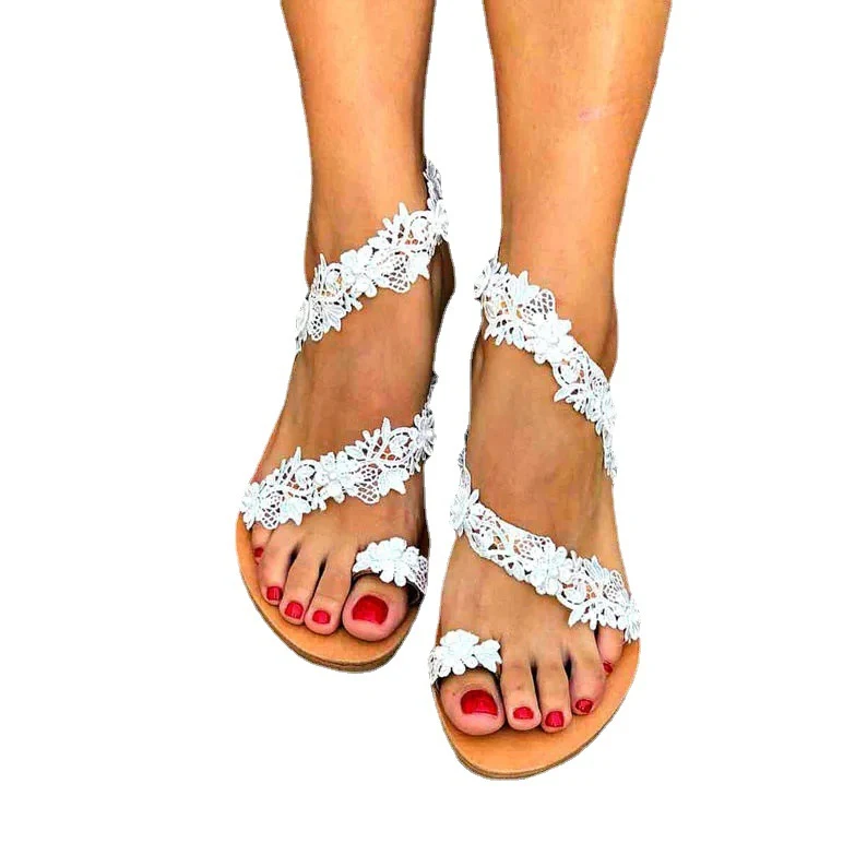 Title 2, Vrouwen Boho Casual Comfortabele Platte Sandale...