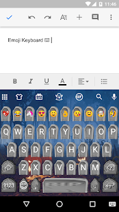 Halloween Tombstone Emoji Gif Keyboard w