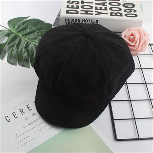 Title 3, Men and Women Fashion Simple Solid Color Beret ...