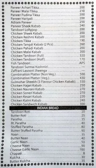 Sealand menu 6