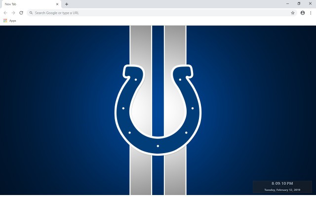 Indianapolis Colts New Tab Theme