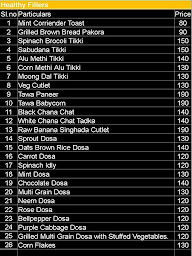 Mitahara - The Health Cafe menu 3