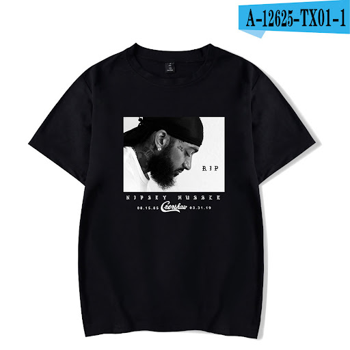 Title 2, Nipsey Hussle Short Sleeve T-shirts for Men and...