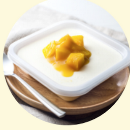 Mango Milk Custard 芒果燉奶