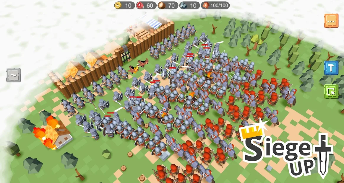 Mod Apk Rts Siege Up Medieval Warfare Strategy Offline V1 0 241 Mod Updated